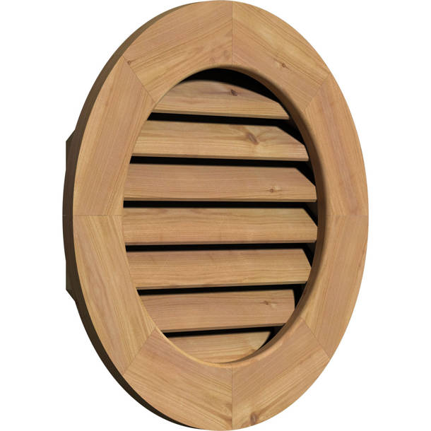 PCI Enterprises Cedar Gable Vent Louver Wayfair